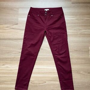 Red pants size 11